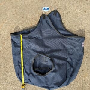 Two Horse Navy Feed  bags for trailer or Barn, one Shown, Buy One Or Two